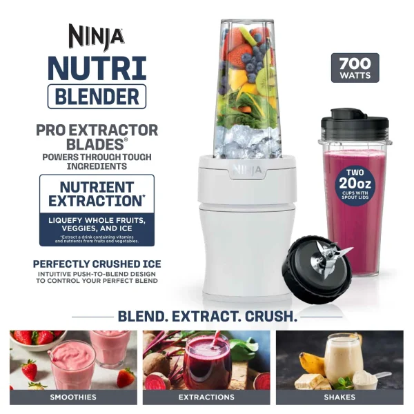 NINJA NUTRI-BLENDER 700WATTS- SKU 10576