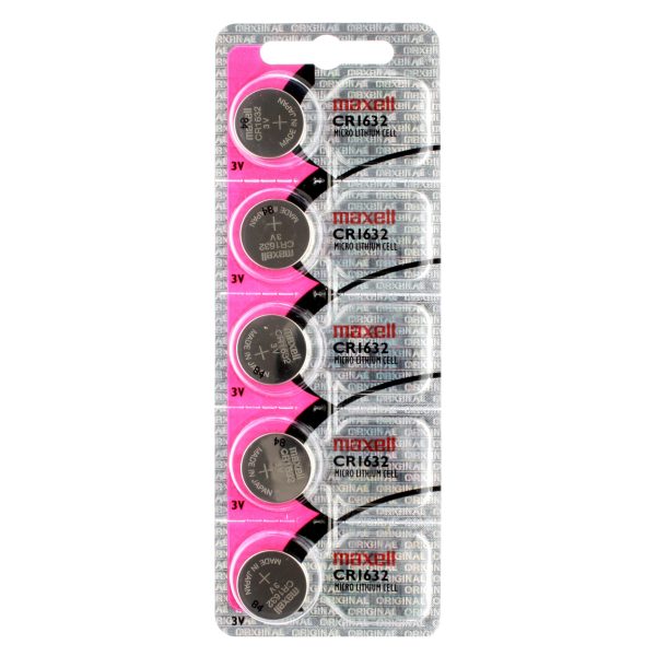 MAXWELL BATTERY CR1632- SKU 10328 ((SOLD individually)