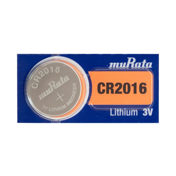 MURATA CR2016 LITHIUM 3V BATTERY- SKU 11524